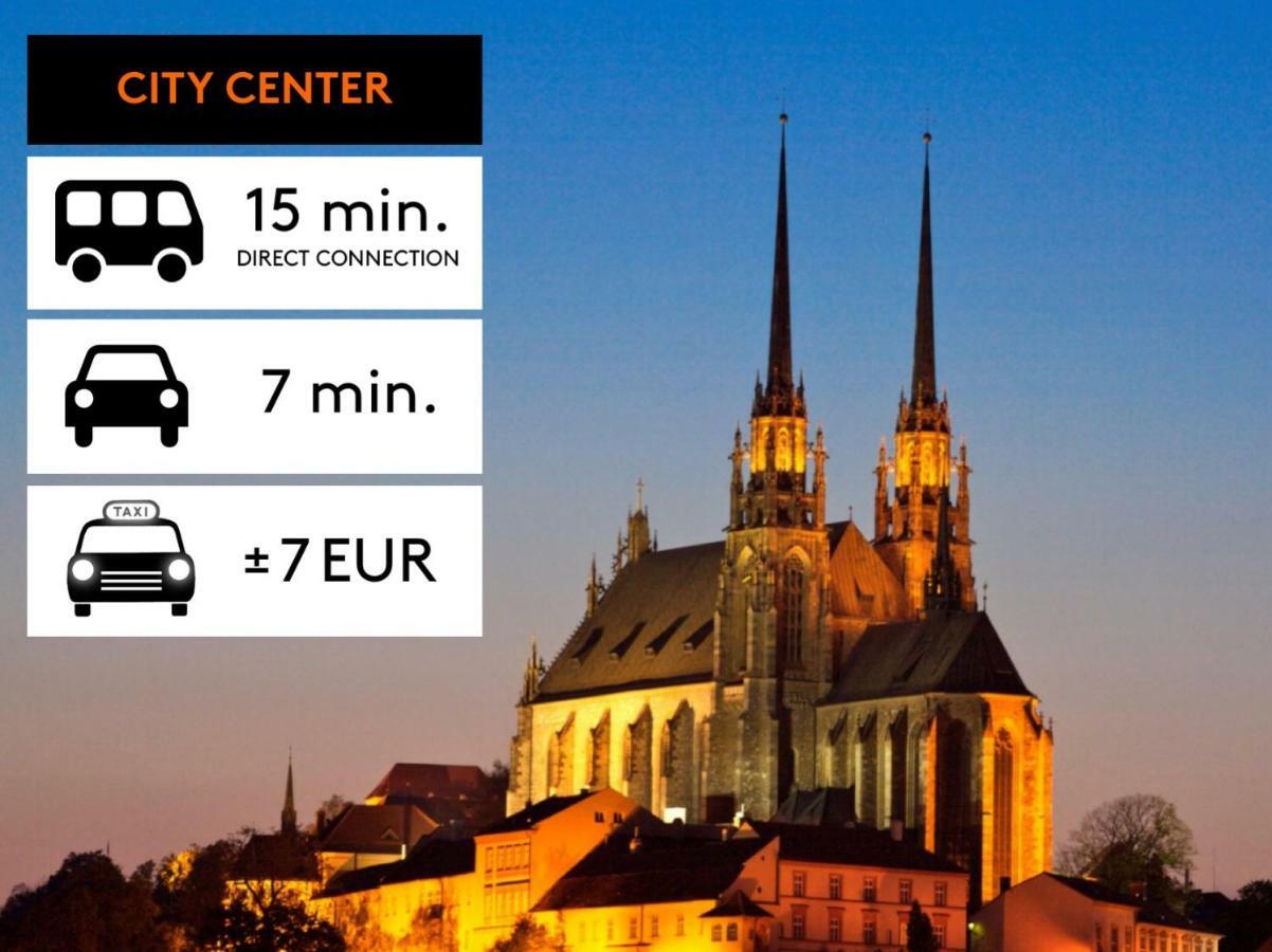 7Th Heaven Apartments Brno Luaran gambar